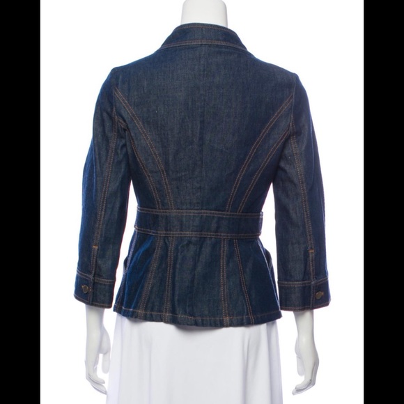 Valentino belted denim jacket - Picture 5 of 9